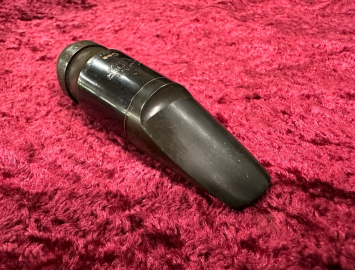 Photo Vintage Selmer Paris Long Shank C** Hard Rubber Mouthpiece for Alto Sax